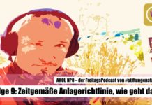Zeitgemäße Anlagerichtlinie, wie geht das? AHOI, NPO! - der FreitagsPodcast von #stiftungenstärken, Folge 9