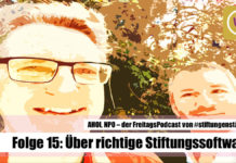 Die Sache mit der richtigen Stiftungssoftware Podcast AHOI NPO Folge 15 Über die richtige Stiftungssoftware
