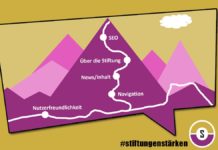 Seilschaft für die Stiftungswebsite Seilschaft für die Stiftungswebsite