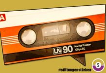 Stiftungswebsite 2030 Was eine Stiftungswebsite von heute mit einer Kassette von 1990 zu tun hat