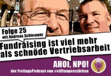 Fundraising ist viel mehr als schnöde Vertriebsarbeit Podcast Folge 25 - Fundraising ist viel mehr als schnöde Vertriebsarbeit