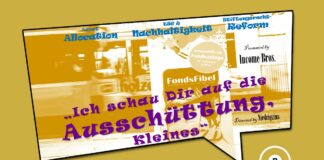 Ich schau Dir auf die Ausschüttung, Kleines Ich schau Dir auf die Ausschüttung, Kleines