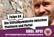 Die Stiftungswebsite zwischen Plattform und Portal Podcast Folge 64
