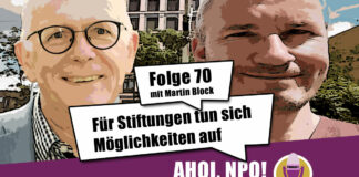 Für Stiftungen tun sich Möglichkeiten auf Podcast Folge 70
