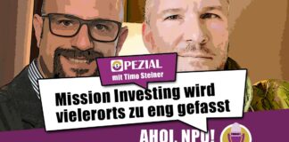 Mission Investing wird vielerorts zu eng gefasst Podcast-Spezial - Timo Steiner