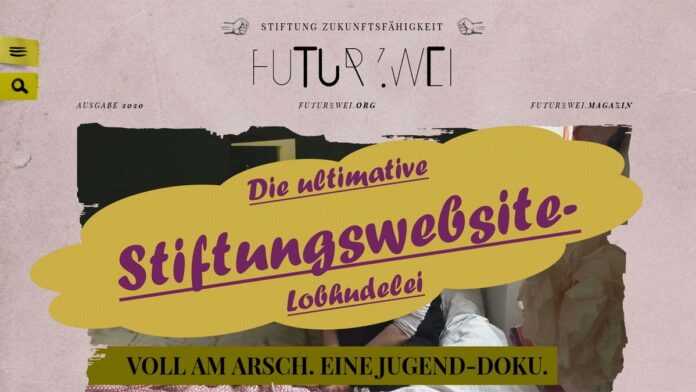 Stiftungswebsite FuturZwei