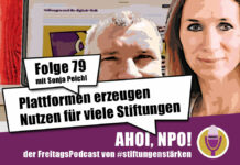 Plattformen erzeugen Nutzen für viele Stiftungen FreitagsPodcast Folge 79