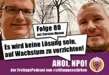 Es wird keine Lösung sein, auf Wachstum zu verzichten! Freitagspodcast Folge 80