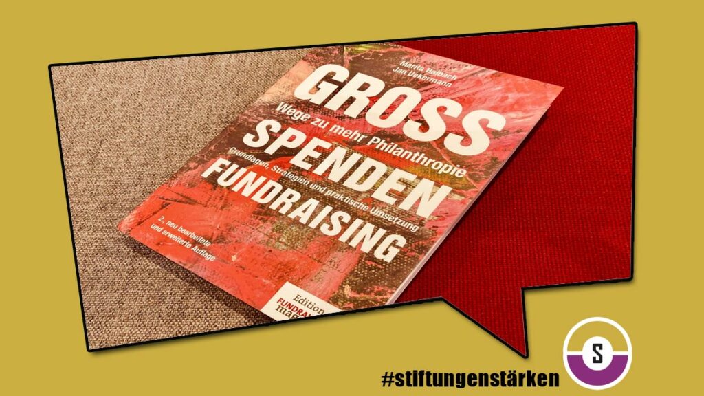 Rezension Großspenderbuch 2022.