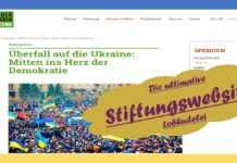 Stiftungswebsite cum Ukraine Stiftungswebsite Lobhudelei Antoniu