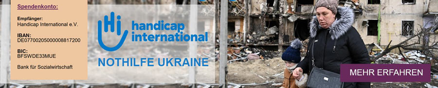 Handicap-International - Nothilfe Ukraine