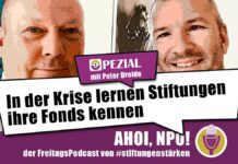 In der Krise lernen Stiftungen ihre Fonds kennen Podcast Spezial 9 - Peter Dreide