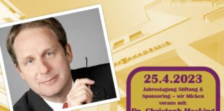 Die Stiftungsrechtsreform bedeutet nicht zwingend mehr Flexibilität Interview Dr. Christoph Mecking