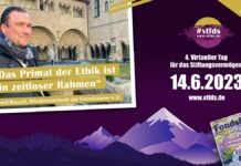 „Das Primat der Ethik ist ein zeitloser Rahmen“ David Reusch