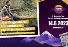 „Das Pragmatische hilft Stiftungen, das Dogmatische nicht“ Immo Gatzweiler