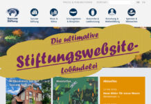 Eine Stiftungswebsite atmet Vielfalt Stiftungswebsite Lobhudelei Succow-Stiftung
