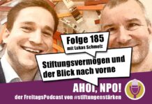 Stiftungsvermögen und der Blick nach vorne Podcast Folge 185