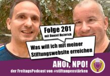 Was will ich mit meiner Stiftungswebsite erreichen Podcast Folge 201