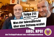 Was der Jahresbericht über eine Stiftung erzählt Podcast Folge 211