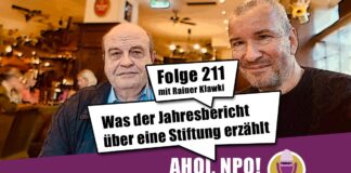 Was der Jahresbericht über eine Stiftung erzählt Podcast Folge 211