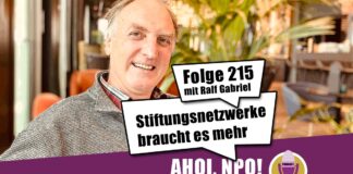 Stiftungsnetzwerke braucht es mehr Podcast Folge 215