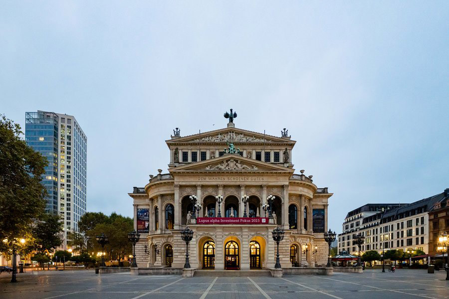 Ansicht Alte Oper Frankfurt.  Foto: Lupus alpha