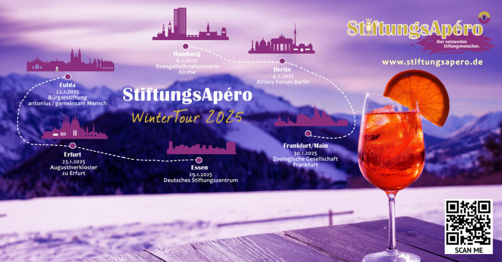 StiftungsApéro WinterTour 2025 - Die Tourdaten