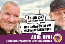 Das Gelingen ist ein USP aller Stiftungen Podcast Folge 237