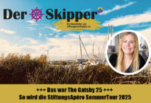 Das war The Gatsby 25 +++ So wird die StiftungsApéro SommerTour 2025 Newsletter der Skipper August 2025