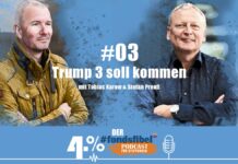 Trump 3 soll kommen 4% - der #fondsfibel Podcast, Folge 3, mit Stefan Preuss und Tobias Karow