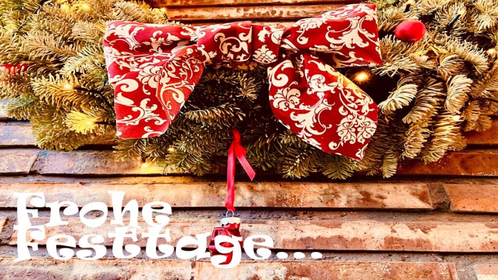 Frohe Festtage