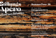 StiftungsApéro meets New Giving StiftungsApéro SommerTour 2026