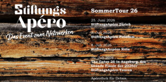 StiftungsApéro meets New Giving StiftungsApéro SommerTour 2026