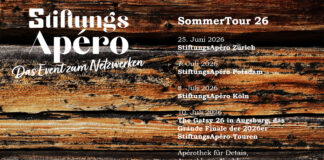 StiftungsApéro meets New Giving Vorschau StiftungsApéro SommerTour 2026