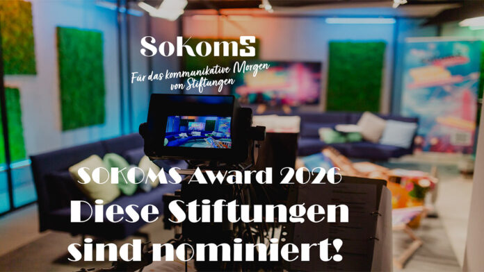 Diese Stiftungen sind nominiert SOKOMS-Award 2026 Diese Stiftungen sind nominiert SOKOMS-Award 2026